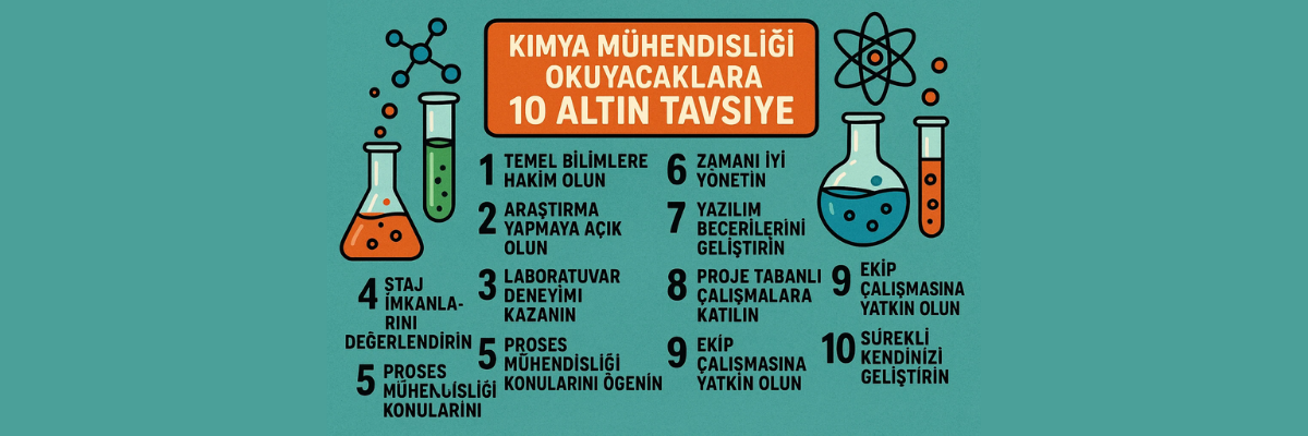 Kimya Mühendisliği Okuyacaklara 10 Altın Tavsiye